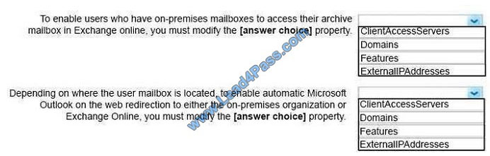 lead4pass ms-201 exam question q2-1