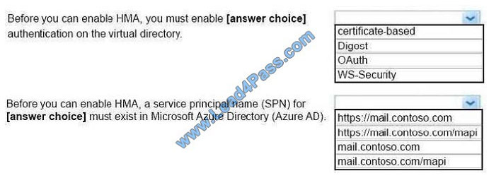 lead4pass ms-201 exam question q8-1