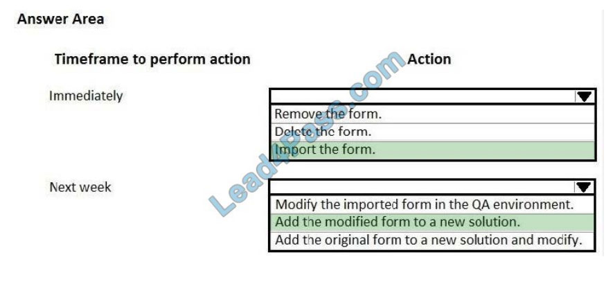 leads4pass mb-200 exam questions q13-1