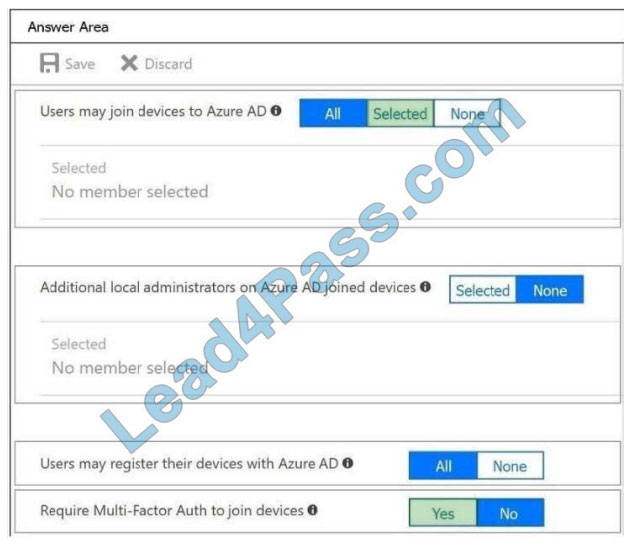 leads4pass az-303 practice test q11-1