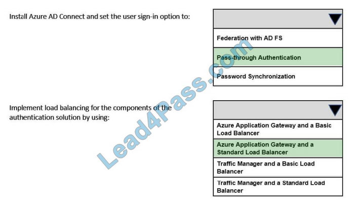 lead4pass az-304 practice test q6-1