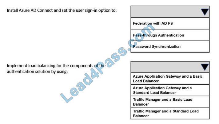 lead4pass az-304 practice test q6