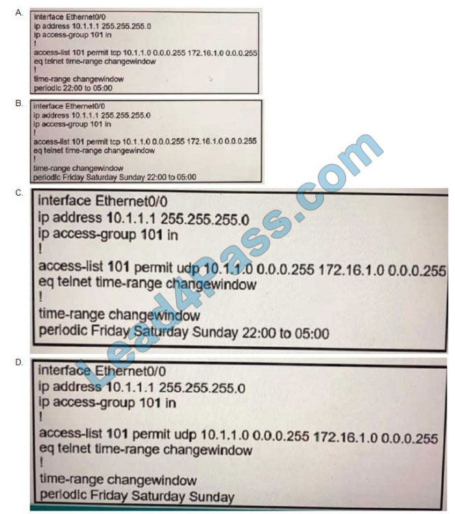 leads4pass 300-410 practice test q7