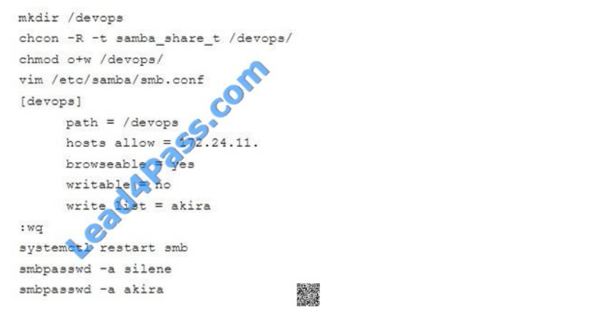 [2021.3] leads4pass ex300 practice test q9-1
